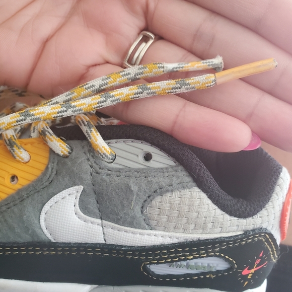 Nike Air Max 90 Buckle Spiral Sage (PS) - Picture 10 of 11